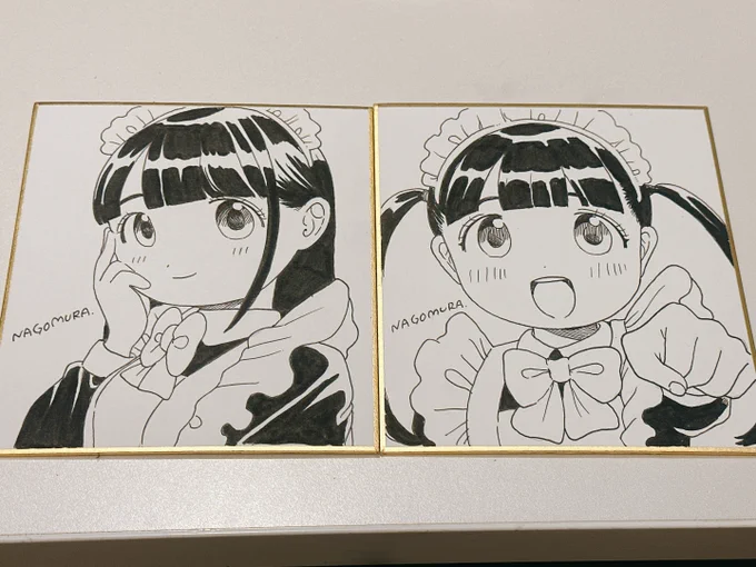 色紙描いた❣️ 