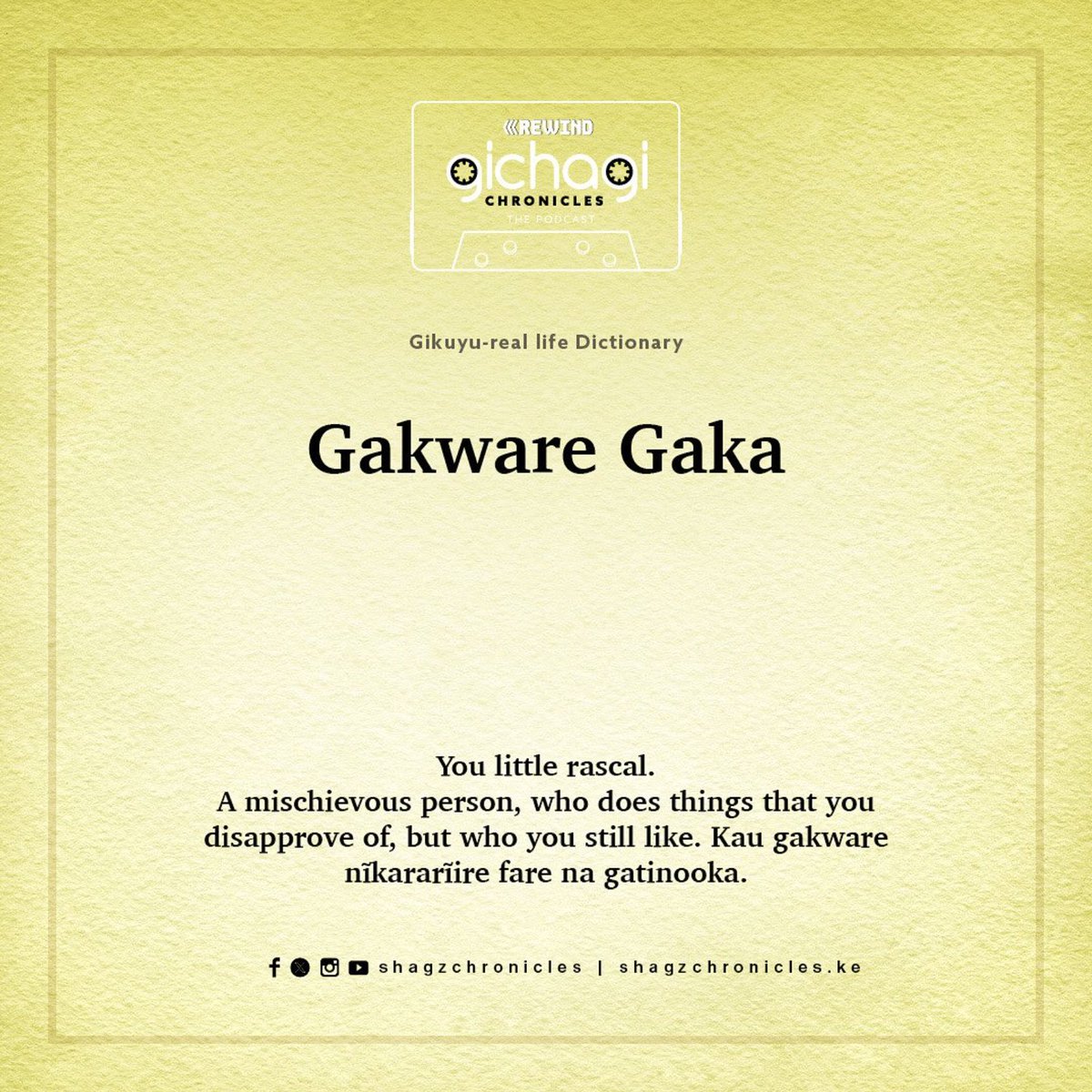 ShagzC's tweet image. Name calling when you’re irritated by someone and then start laughing after you find humor in their actions. Hii ni knee jack reaction tu….
#namecalling #kneejackreaction #mischevous #naughty e #irritate #disobey #rogue #rascal #vex #tease #shagzchronicles #kikuyudictionary