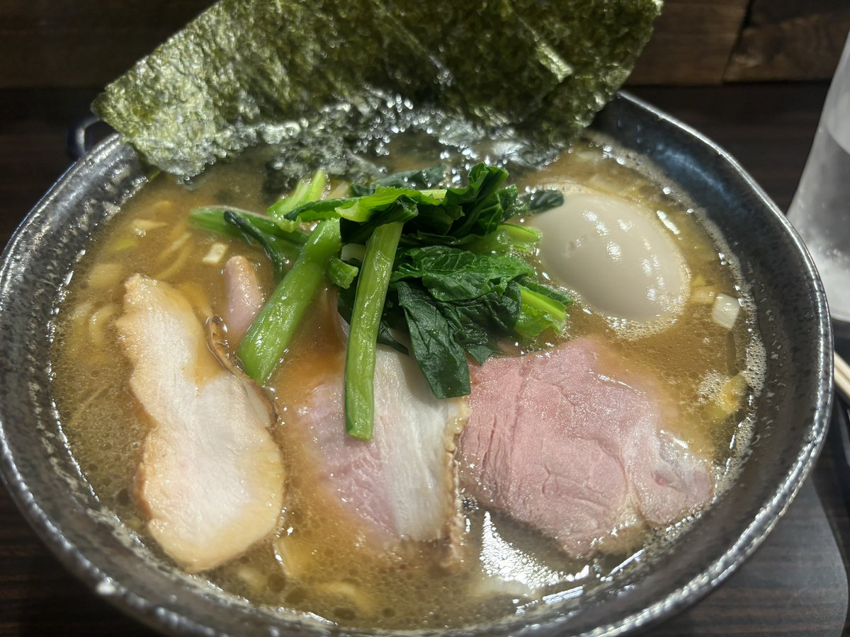 東松山　横道

家鶏ラーメン
今日も旨し！
醤油濃いめも食べてみたい