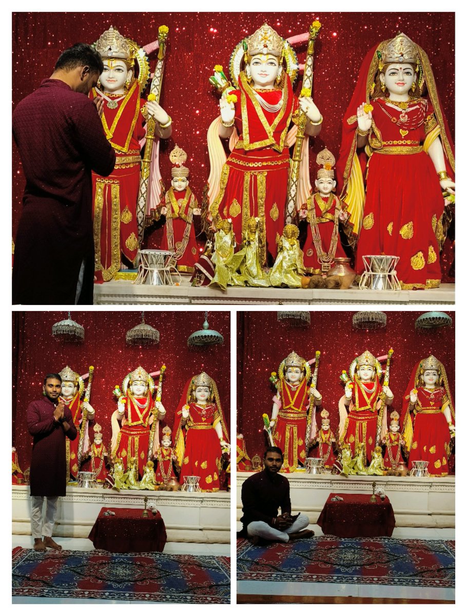 AdarshGour8's tweet photo. ❣️रामाय रामभद्राय रामचन्द्राय वेधसे । रघुनाथाय नाथाय सीतायाः पतये नमः ❣️
#RamMandirPranPrathistha
#श्रीराम https://t.co/pbyGd4wwuj