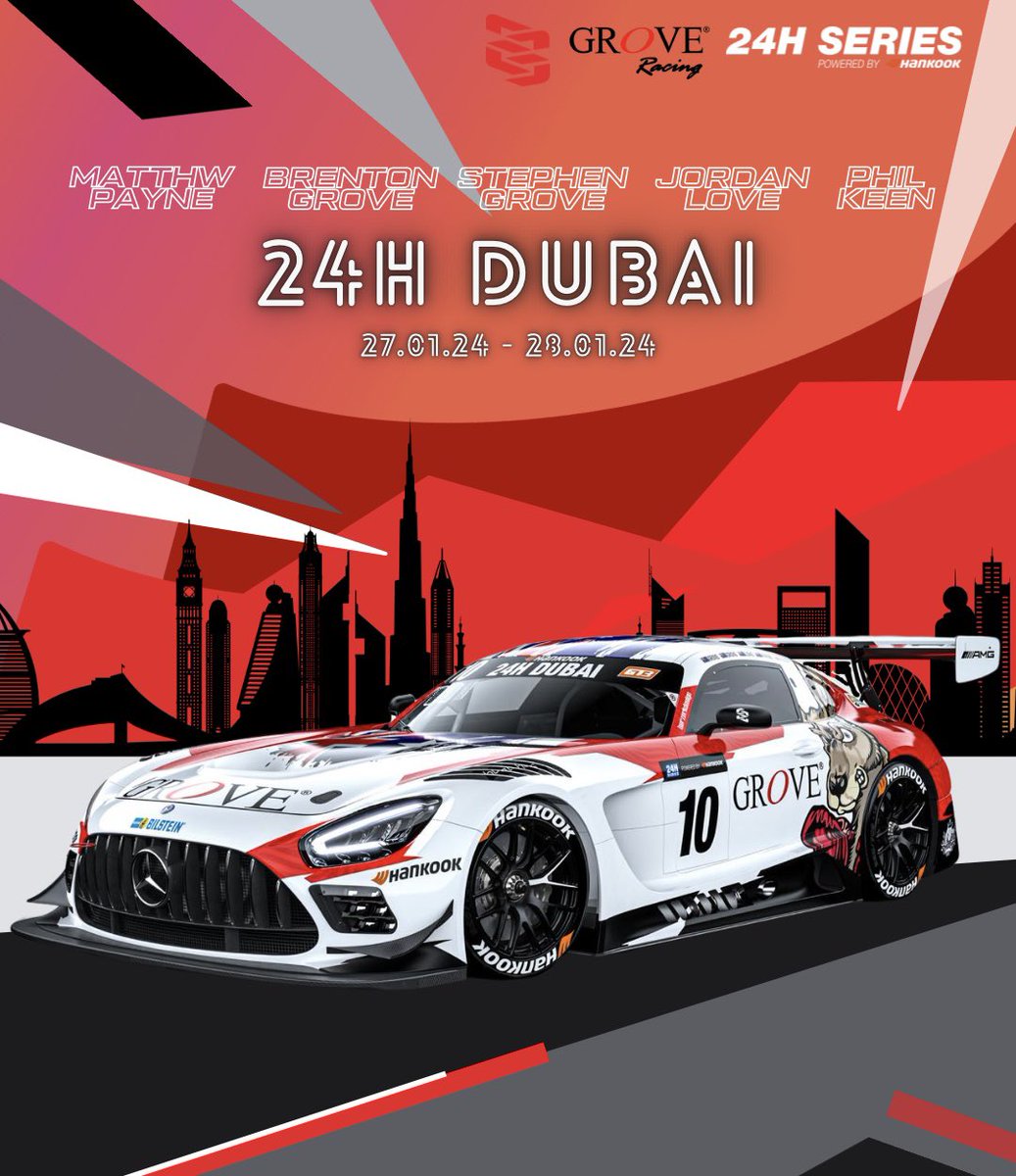 From one race weekend to the next! We’re coming for you Dubai #EBM #24HourSeries #ThisIsEndurance