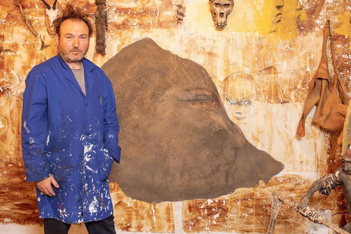 Delcroixx's tweet image. ENTRETIEN - #MiquelBarcelo: «Mes tableaux, je les peins en catalan!» lefigaro.fr/arts-expositio… via @Figaro_Culture