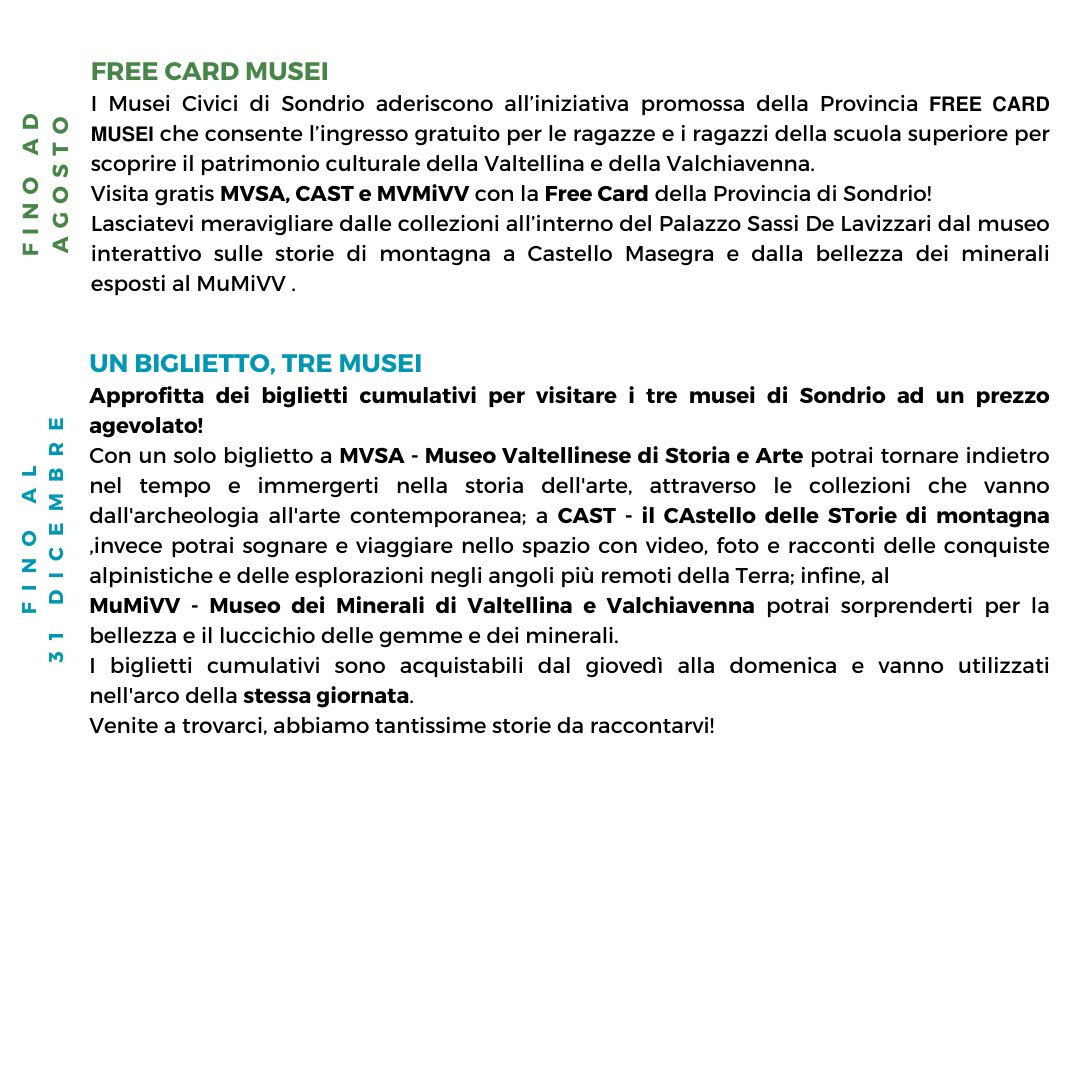 Non perdete gli eventi di questa settimana in città 😄!