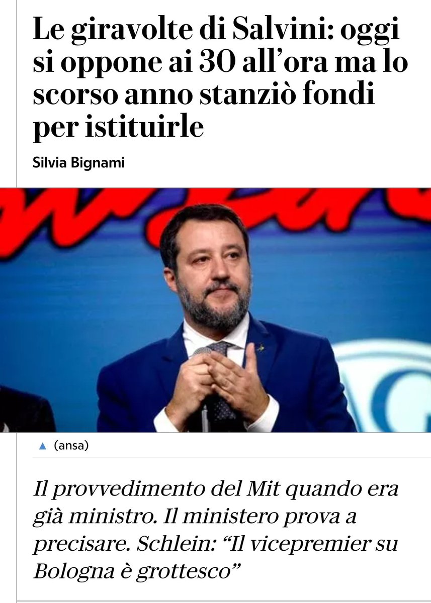 Il problema non è #Salvini ma chi ancora lo spaccia per un politico

#SalviniPagliaccio #Bologna #Bologna30 #GovernoMeloni #lunedì #22gennaio