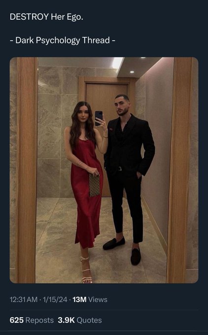 Y&rsquo;all remember The Pickup Artist? This whole thread is just janky poorly understood executed psychology<a href="/tag/suckerforlove"class="tags"><span>#suckerforlove</span></a>