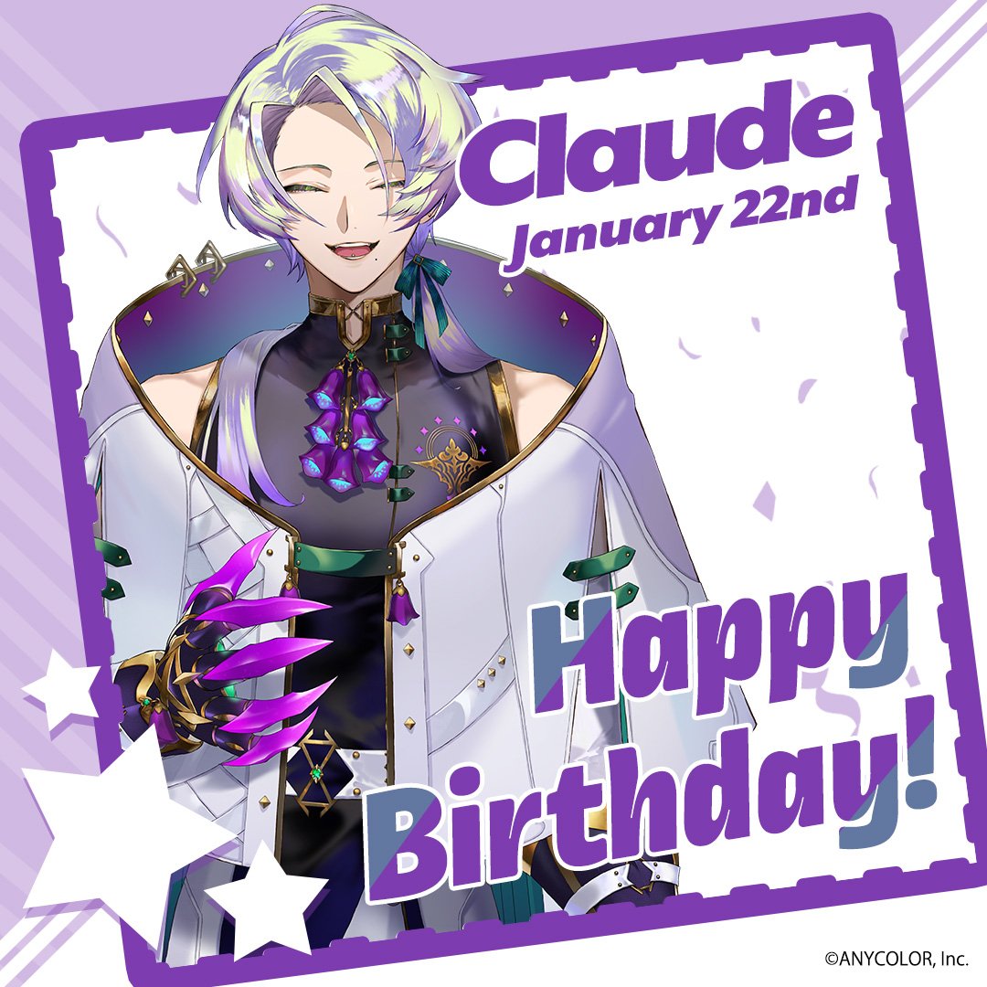 Happy Birthday to our mischievous healer <a href="/ClaudeClawmark/">Claude Clawmark 🧤❔ NIJISANJI EN</a>🧤❔!

#ClaudeCakemark2024 #NIJISANJI_EN