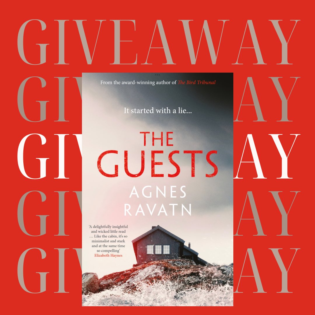 LyndaCheckley's tweet photo. 🎉🎉🎉 BOOK GIVEAWAY 🎉🎉🎉

THE GUESTS
AGNES RAVATN
Translated by Rosie Hedger

Thank to @OrendaBooks and @RandomTTours I have one copy of this book to giveaway

To enter ❤️ RP follow tag a friend

Extra entry on my FB /IG pages

T&amp;C’s in comments. #Competition #win https://t.co/1I2lOvDdWq