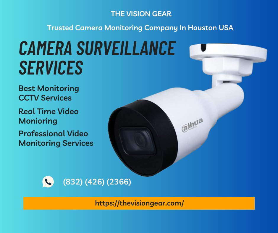 VisionGear777's tweet photo. The Vision Gear steps in as your reliable partner, addressing business surveillance concerns with tailored camera monitoring solutions.
https://t.co/dDcATQI4J0
Phone: (832) (426) (2366)
#CCTVSecurity #cctvmonitoringservice #cctvmonitoringcompany #cctv https://t.co/CtFCtuFbPg