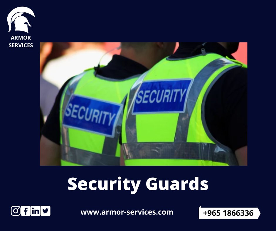 ArmorServicesKW's tweet photo. 🛡️✨ Secure Your World with ARMOR Services! ✨🛡️
Your safety is our top priority at ARMOR Services! 🏢🌐 We provide top-notch Security Guard Services in Kuwait, ensuring peace of mind for you, your business, and your community https://t.co/tGVULg7OMu