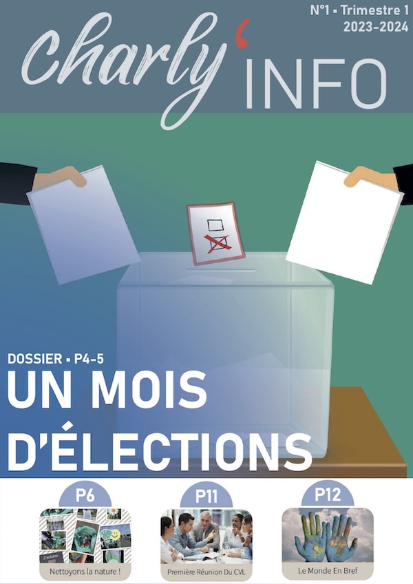 Les élèves du CVL du <a href="/LyceeChLeChauve/">Lycée Charles Le Chauve</a> ont le plaisir de vous présenter la toute première édition de leur journal le “Charly info”. Il sera trimestriel, version numérique et papier. Plus d'infos sur le site du lycée.
Bonne lecture !
lyceecharleslechauve.eu/charly-info-n1/