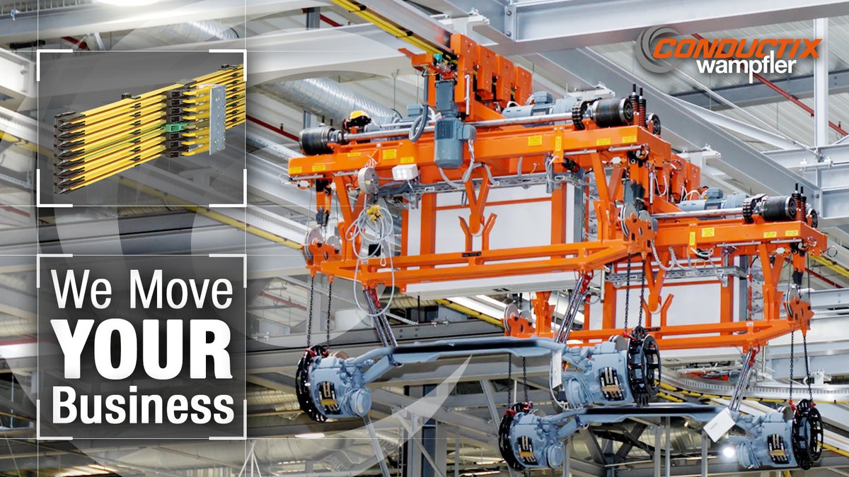 CxW_Global's tweet photo. Electrified Monorail Systems (EMS) move semi-finished products from one assembly station to the next, or buffer them in the system until they are need in the subsequent production step.
#Automation #Intralogistics #Assembly #AssemblyLine #Automotive #ControlUnits #ControlUnit https://t.co/xzlWBQ4K23