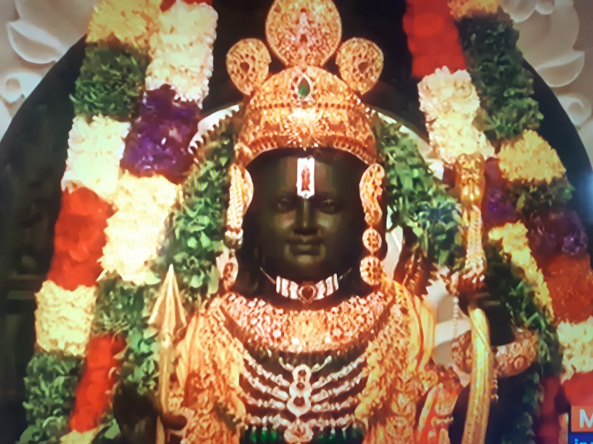 P.M.Murali (@murali9_pm) on Twitter photo HISTORY HAS BEEN CREATED BY PLACING LORD RAMA IN HIS NEW TEMPLE AT AYODHYA IN THE PRESENCE OF OUR EVER LOVING PM SHRI NARENDRA BHAI MODIJI ON 22.01.2024. MEMORY TO BE CHERISHED.<a href="/narendramodi/">Narendra Modi</a> <a href="/myogiadityanath/">Yogi Adityanath</a>
Jai Hind/Jai Sri Ram HISTORY HAS BEEN CREATED BY PLACING LORD RAMA IN HIS NEW TEMPLE AT AYODHYA IN THE PRESENCE OF OUR EVER LOVING PM SHRI NARENDRA BHAI MODIJI ON 22.01.2024. MEMORY TO BE CHERISHED.<a href="/narendramodi/">Narendra Modi</a> <a href="/myogiadityanath/">Yogi Adityanath</a>
Jai Hind/Jai Sri Ram