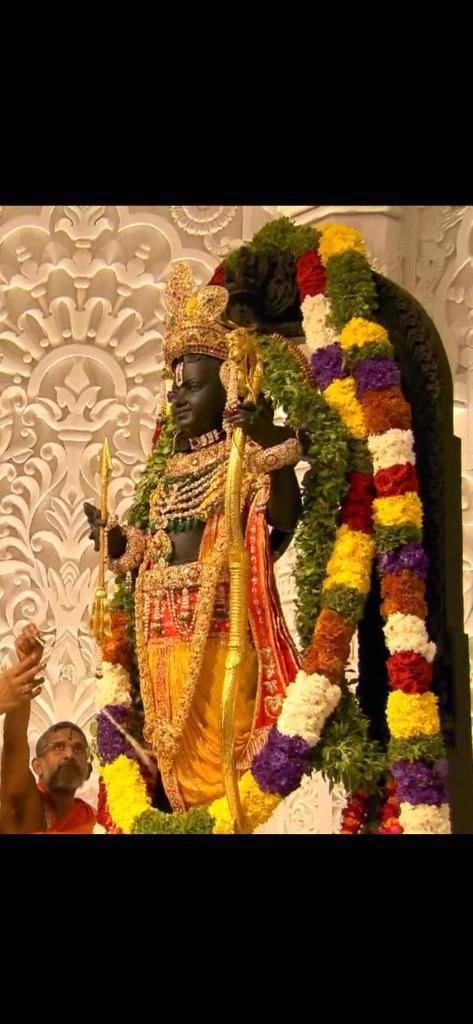 pushpendra_007k's tweet photo. #JaiShreeRaam #RamMandirPranPrathistha #AyodhaRamMandir https://t.co/t0J3yJbCH3
