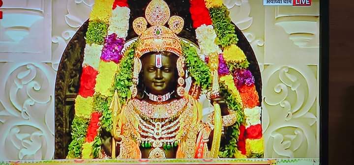 नैना भीगे-भीगे जाए,कैसे खुशी ये छिपाए
राम आ गए मेरे राम आ गए