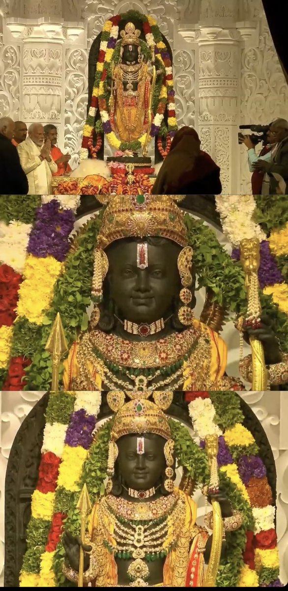 KeyurRaval2409's tweet photo. Jai Shree Ram🚩🙏🏼
#AyodhyaRamMandir #Ayodhya #RamMandirPranPrathistha #AyodhaRamMandir #AyodhyaSriRamTemple #JaiShreeRam https://t.co/HeRzK7DENf