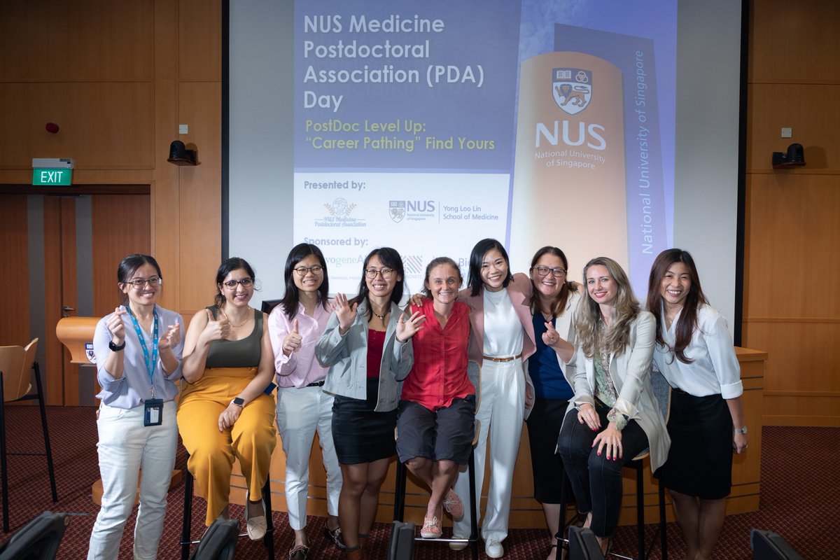 digitalAplus's tweet photo. 🌟 @DigitalAplus had an incredible time at the "NUS Medicine PDA Day Postdoc Level Up" event last Friday! 🚀
Grateful for the opportunity to learn and connect. Let's embody these qualities in our professional journeys! 🚀 Hope the students are as motivated as we are!🌟 #Careers https://t.co/5yYEMK4c2J