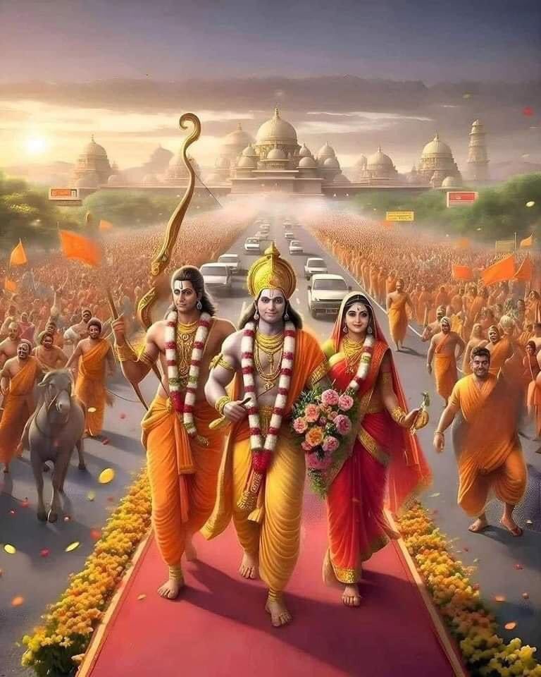 Puneet_Chaudhry's tweet photo. सभी राम भक्तों को अयोध्या में प्रभु श्री राम मंदिर प्राण प्रतिष्ठा महोत्सव की हार्दिक बधाई एवं शुभकामनाएं।

#AyodhaRamMandir #RamMandirPranPrathistha #JaiShreeRam 
#Ayodha https://t.co/ucE0ctlzA6