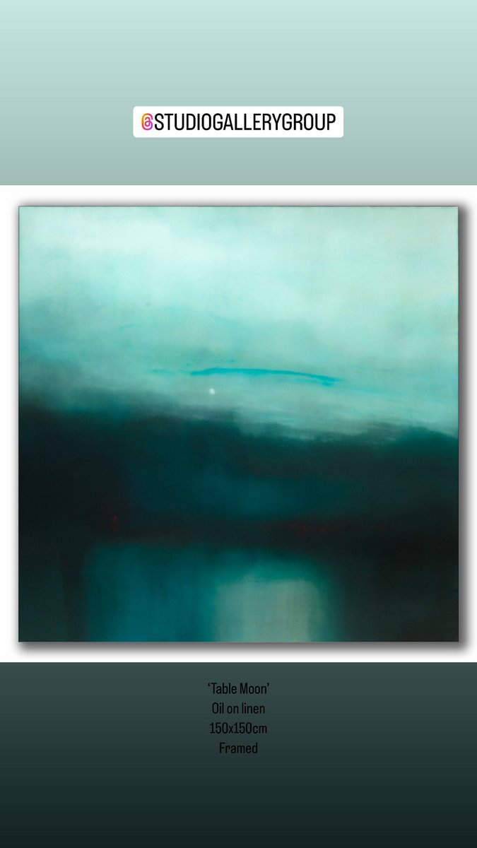 richardwhadcock's tweet photo. ‘Table Moon’
Oil on linen
150x150cm
@studiogallerygroup
#tablemoon #studiogallery #landscapepainting #moon #brisbanegallery https://t.co/7CiPe4IDV9