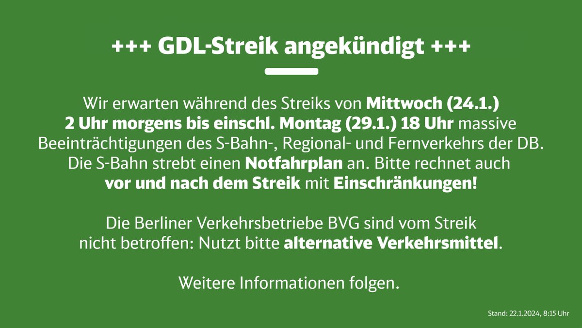 S-Bahn Berlin tweet media