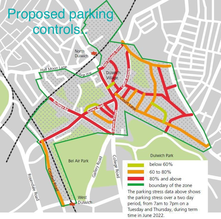 Free parking all around schools;

🚗 💨 enables #schoolrun car trips. 
🚘 ⚠️ Creates #roaddanger for children. 

Let’s change this and create more #sustainabletravel choices for families.

Last chance to comment on Dulwich parking consultation here. 👇

bit.ly/48HQeJY