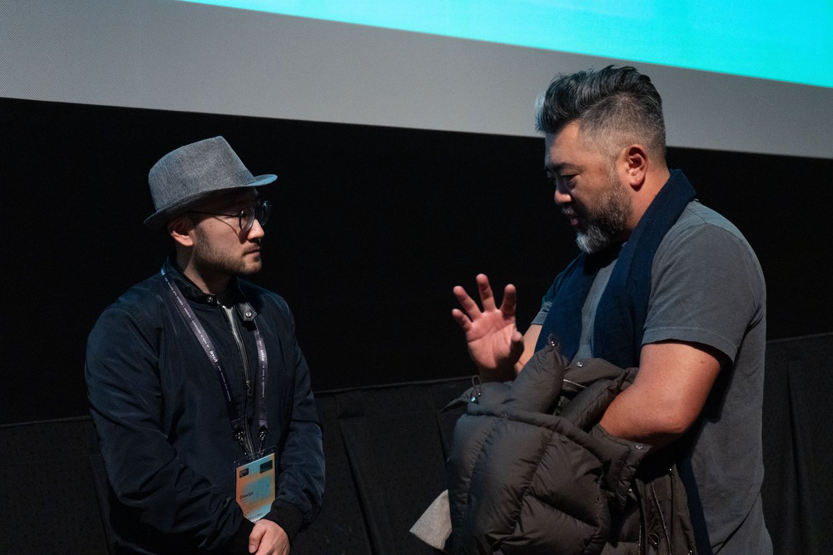 Director Jianjie Lin and producers at a Q&amp;A panel after 'A Brief History of Family' at the #SundanceFilmFestival 

📸 by <a href="/CaseyNedelka/">Casey "Poppins" Nedelka</a>