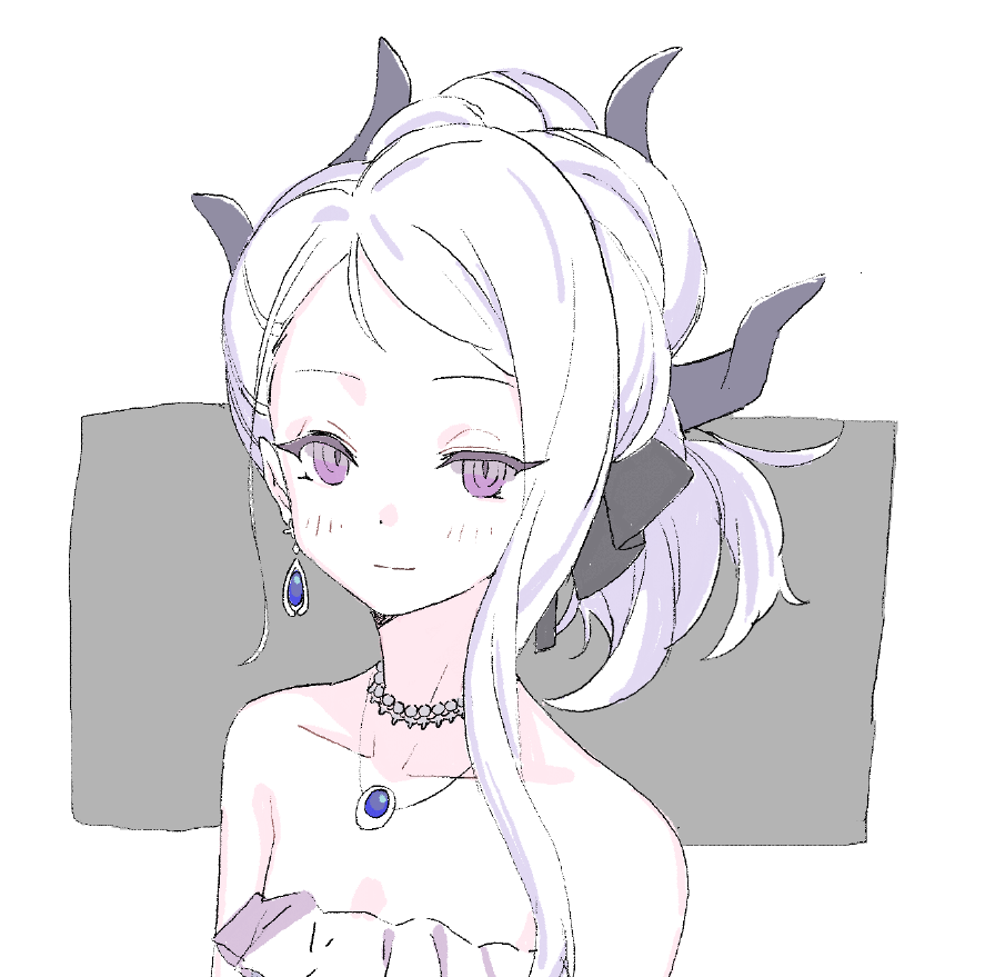 空崎ヒナ(ブルアカ) ,空崎ヒナ(ドレス) 「」|しなぎくのイラスト