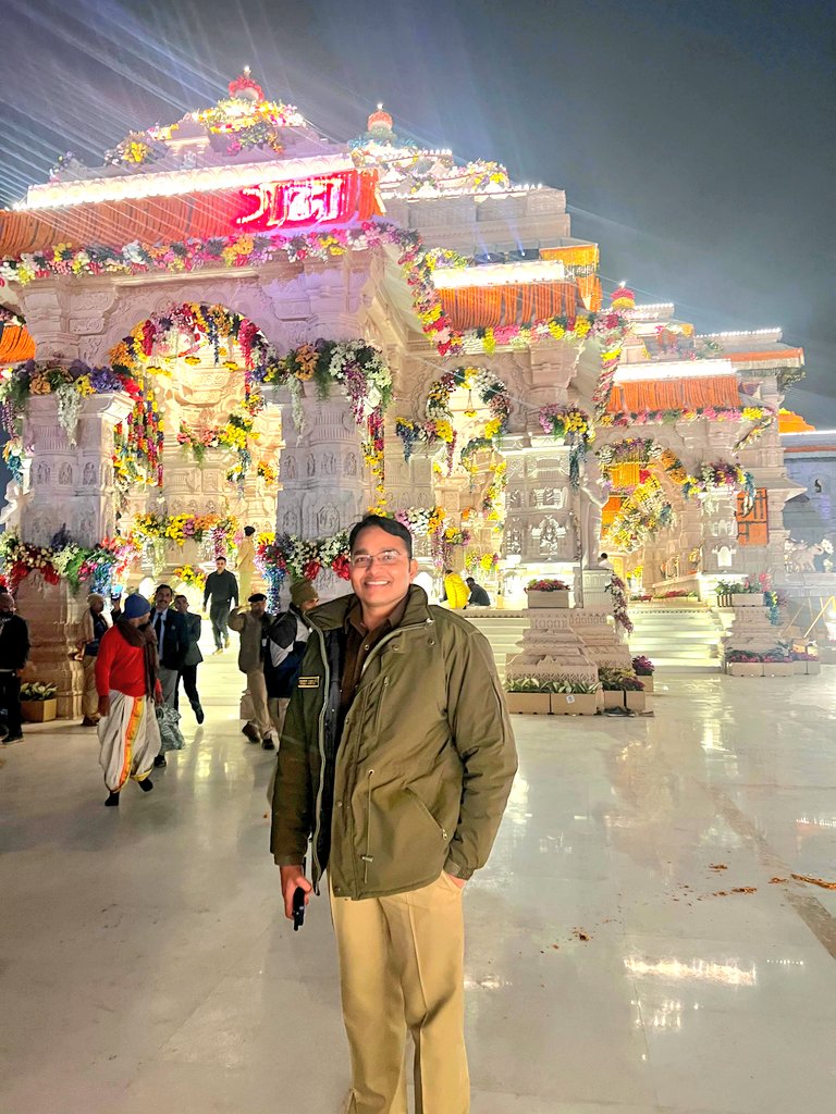 🙏🏻🙏🏻😊
#राम_का_भव्य_धाम 
#RamMandirPranPrathistha