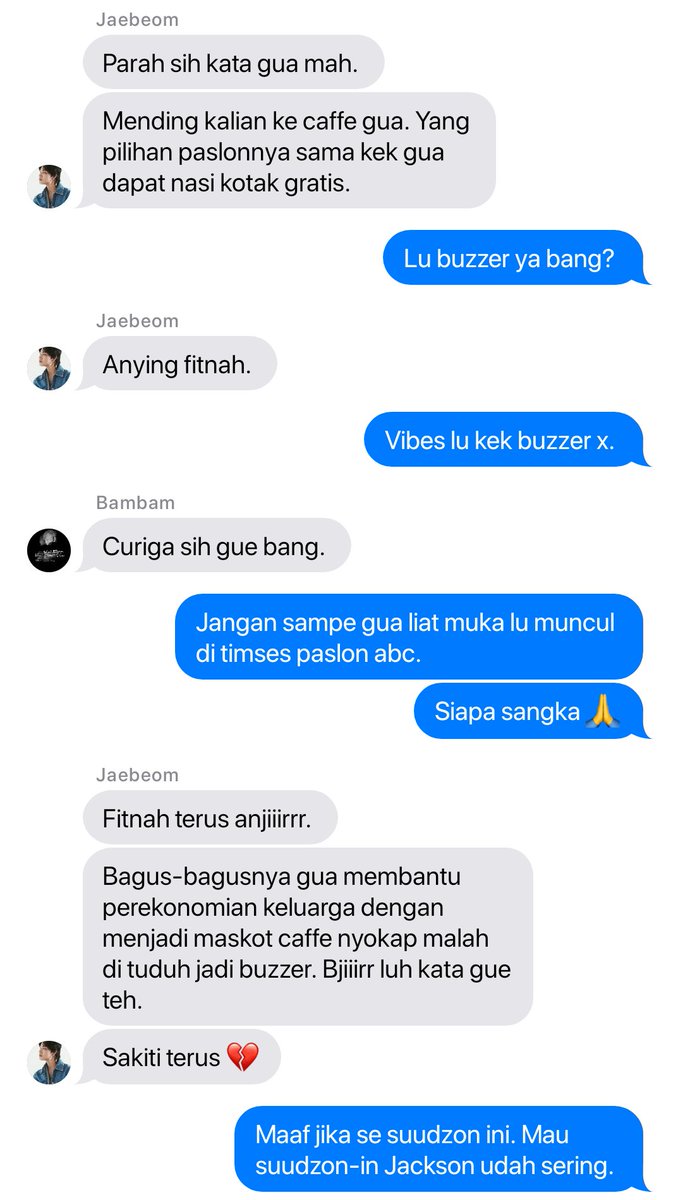 _D1994's tweet photo. Roomchat got7 edisi semua orang sibuk nyaleg. https://t.co/iiKPULNiKV