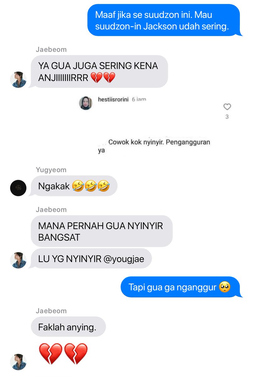 _D1994's tweet photo. Roomchat got7 edisi semua orang sibuk nyaleg. https://t.co/iiKPULNiKV