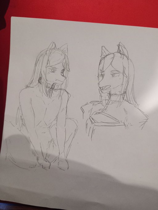 ケモノとか初めて描いた。ケモノナイトエンジェル概念 