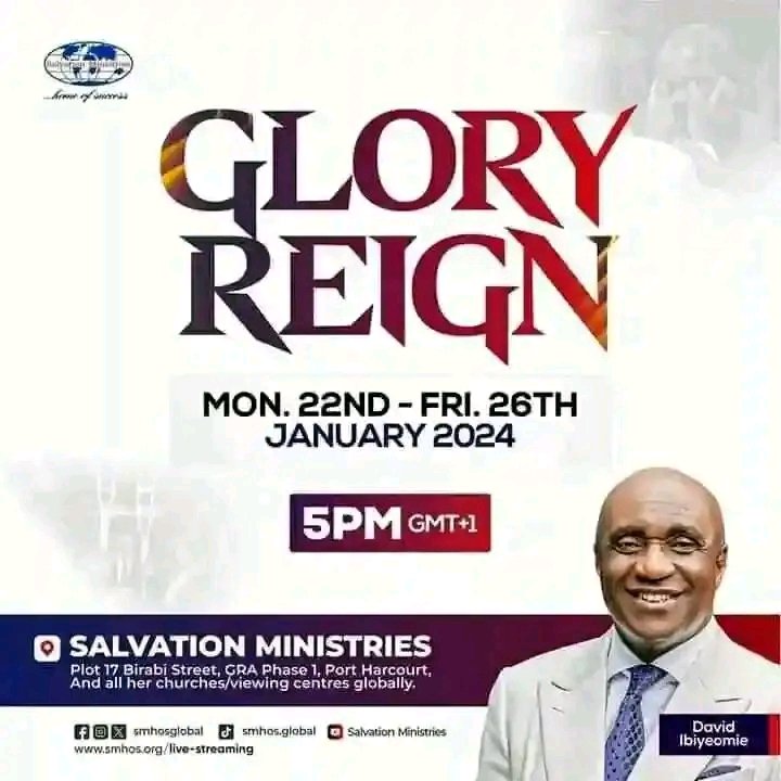 We will be cruising at supernatural altitudes for the next 5 days, powered by the wings of grace. The Glory Reign flight takes off today! 

Are you set? 
#IAMSET #GR24