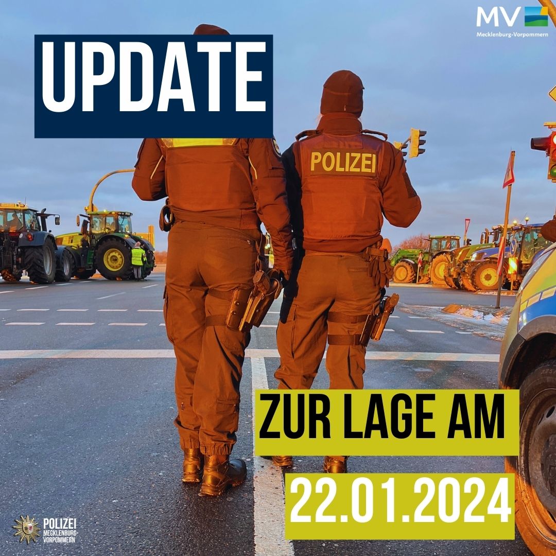 #MV2201 Alle Korsos sind in Richtung #Neubrandenburg / Innenstadt unterwegs. Aktuell zählen wir etwa 420 Fahrzeuge, die aus #Waren, #Demmin, #Weitin, #Feldberg, #Neustrelitz und #Pasewalk gestartet sind. Bei den Korsos haben sich auch vereinzelt Traktoren mit angeschlossen.