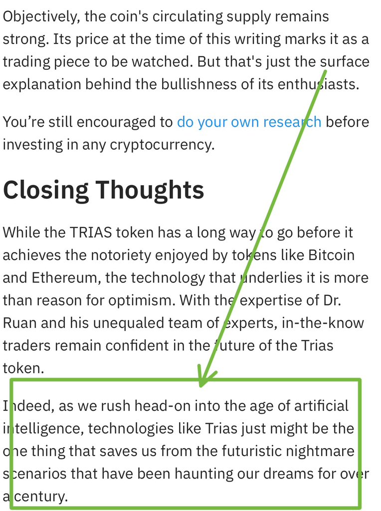mr_Miglio's tweet photo. A bit of school today about $trias cause we want thinking and knowing supporters in the #triasfam
- #Leviatom
- #Prometh
- #MagCarta
@triaslab and dr. @anbangr will transport us to the future
AI can be dangerous…we need #trias
https://t.co/4QEGBMz3Q5 https://t.co/XWsEEzf403