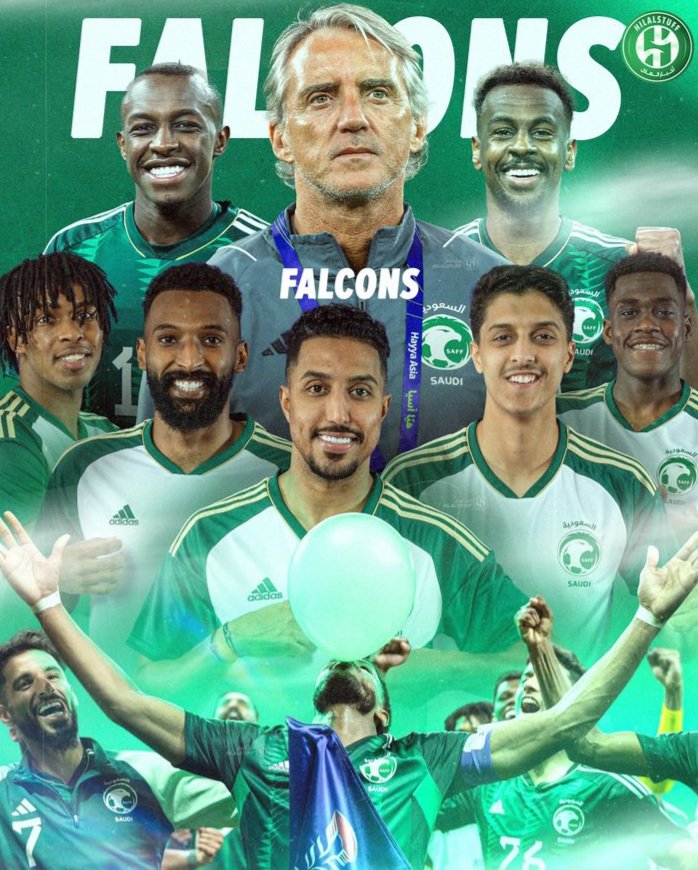 Saaaaamnn1's tweet photo. 🚨🚨|| رسميا:
#المنتخب_السعودي يتأهل إلى دور 16 من بطولة كأس آسيا 2023:

🇸🇦🇸🇦🇸🇦🇸🇦🇸🇦🇸🇦🇸🇦
🦅🦅🦅🦅🦅🦅🦅
🔥🔥🔥🔥🔥🔥🔥
💚💚💚💚💚💚💚 https://t.co/VYUMuY2sCG