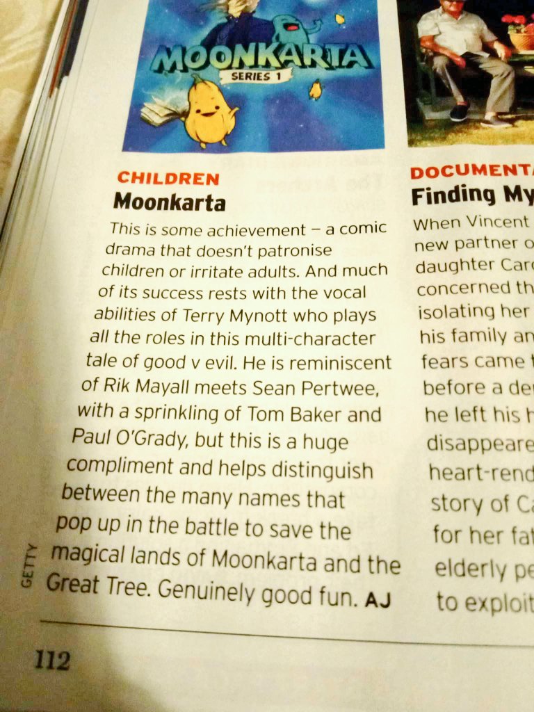 Months working on something that you've no idea people will even like So happy about our independent family fictional #podcast Moonkarta's recognition Trust yourself & keep #positive Thank you @RadioTimes for a lovely review moonkarta.com @colhowarth #MondayMotivation
