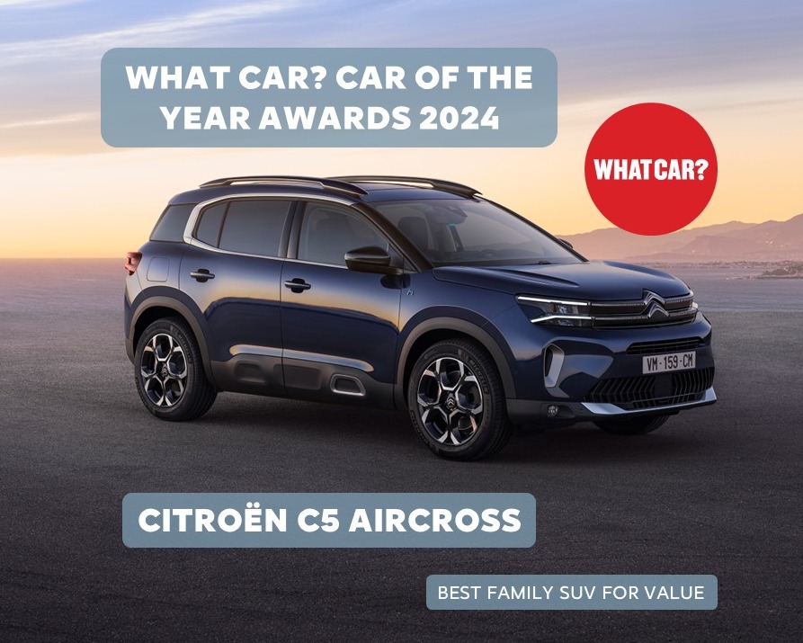 🏆 #WhatCarAwards 'No matter where you look, prices seem to be going up and up. But the #CitroënC5Aircross remains very well priced. Plus, it's hugely practical and has the sort of wafty ride that makes it incredibly comfortable.' Steve Huntingford, Editor @WhatCar