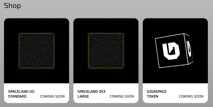 Gigaspace2140's tweet photo. 🛒 Redeem Rewards: 

Save up your Giga Credits! 

They'll unlock the door to our upcoming "Shop", where you can redeem them for exclusive SPACELANDs, tokens, and more. https://t.co/fCdW7jIGLJ