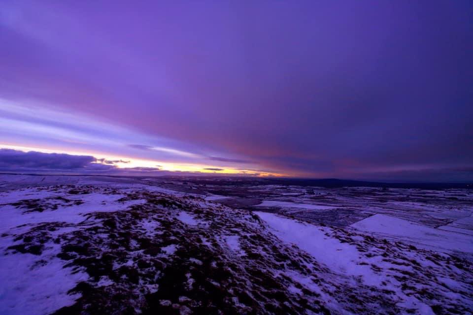 We are reminded every single morning that light always overcomes darkness #sunrise #Slemish