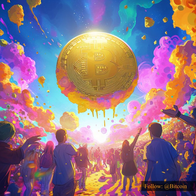 deybiperes's tweet image. #Bitcoin📷: A symbol of unity, joy, and the magic of innovation. 🌅📷 #BitcoinMagic