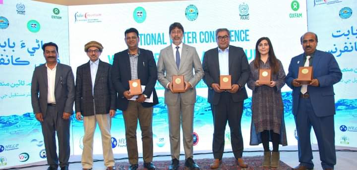 pcmu786's tweet photo. National Water Conference by @IndusConsortium. Role of women farmers in water policy and insights about policies which can improve water governance and water management. PC/DG Mr. @nzessani PCMU along with ex-Secretary Irrigation Mr. Zarif Khero chaired the sessions. https://t.co/zozOO8m813