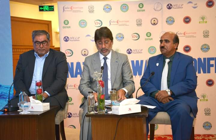 National Water Conference by <a href="/IndusConsortium/">Indus Consortium</a>. Role of women farmers in water policy and insights about policies which can improve water governance and water management. PC/DG Mr. <a href="/nzessani/">Nazeer Essani- MEMON</a> PCMU along with ex-Secretary Irrigation Mr. Zarif Khero chaired the sessions.
