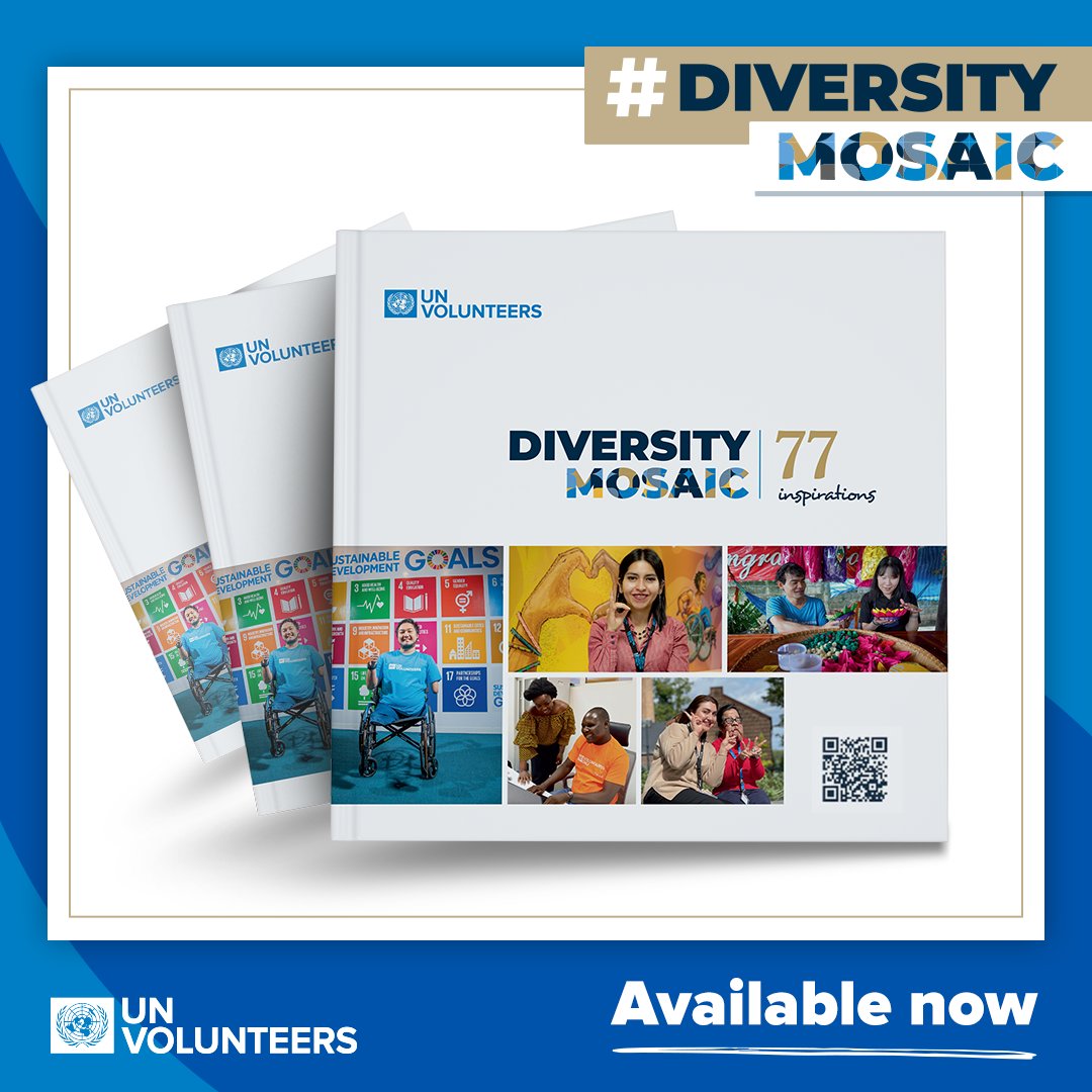 A growing number of UN Volunteers and Online Volunteers with disabilities are serving throughout the  @UN system across the world. 

Their stories are inspiring 🔗unv.org/diversity-mosa…

#DiversityMosaic