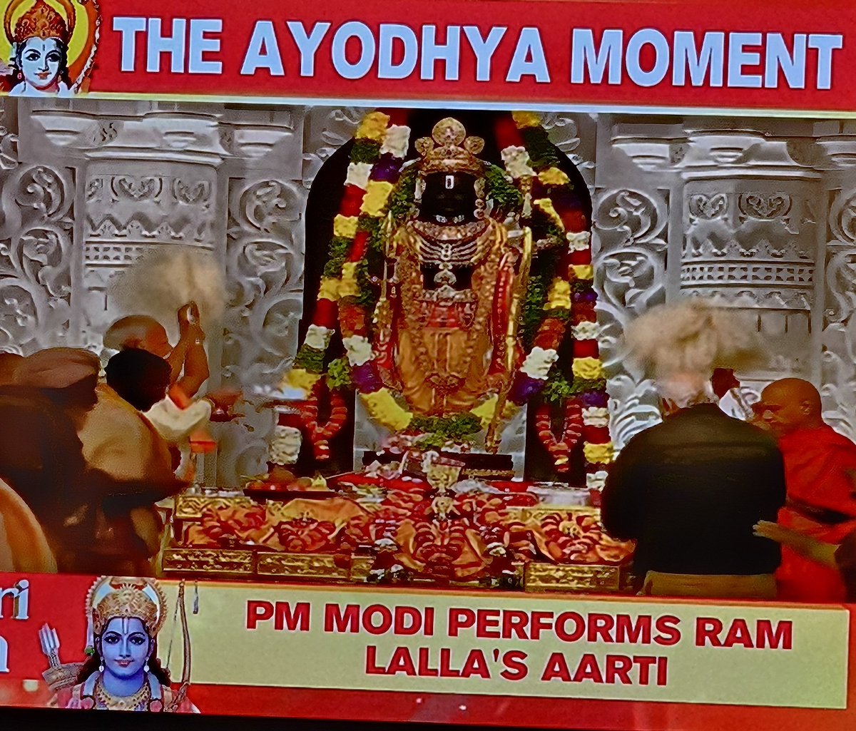 Aprameya ๐ฎ๐ณ (@aprameya) on Twitter photo A historic moment! #JaiShriRam A historic moment! #JaiShriRam