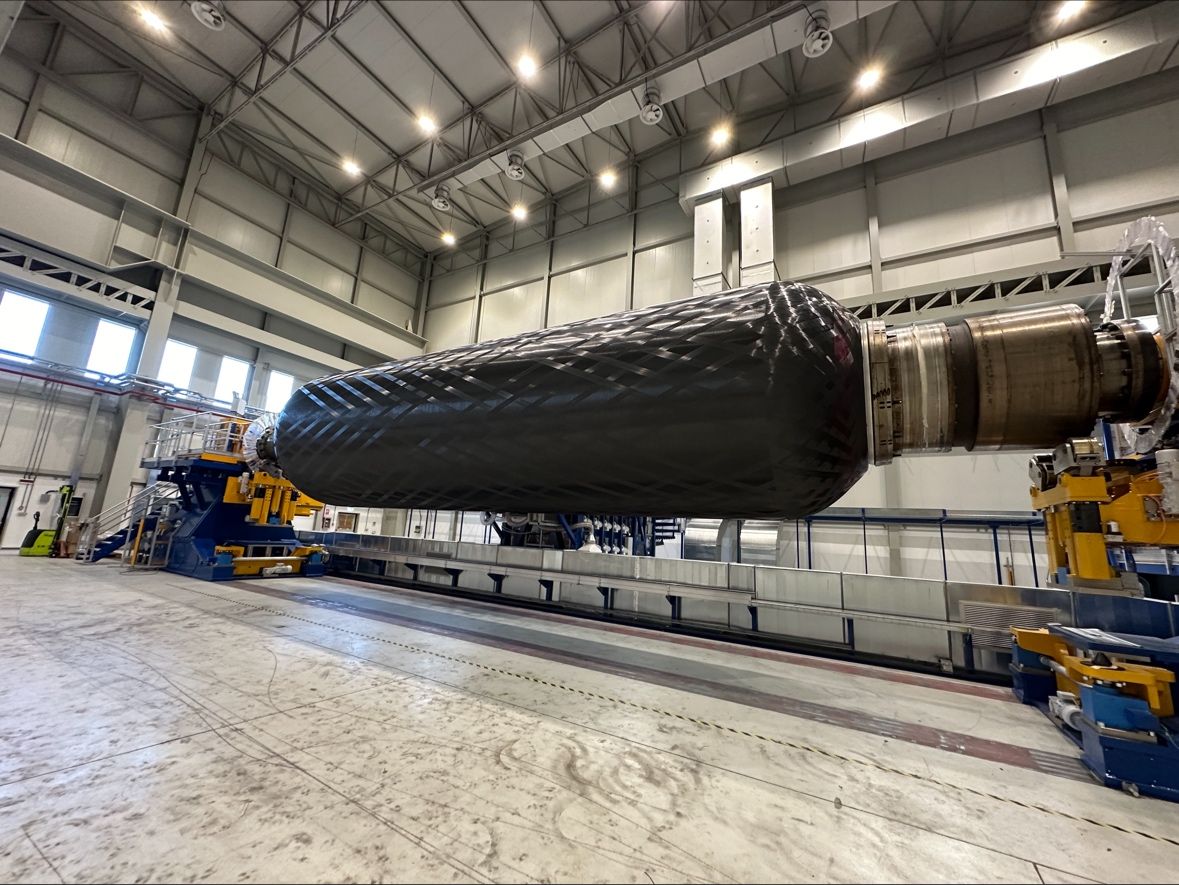 ComecInnovative's tweet photo. Proud to been able contributing to this #project with our #FilamentWinding #machine for #manufacturing #carbonfiber parts, ensuring high precision and repeatability. Our technology has been chosen for various applications in the #Aerospace #industry. #impregnation #resin #quality https://t.co/TIqL3VVkI2