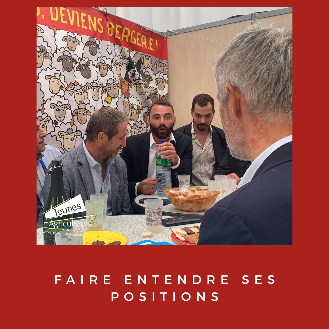 [Semaine de l'Adhésion]
Adhérer à JA c'est : "Faire entendre ses positions"
#jeunesagriculteurs #janpdc #agri #syndicat #adhérent