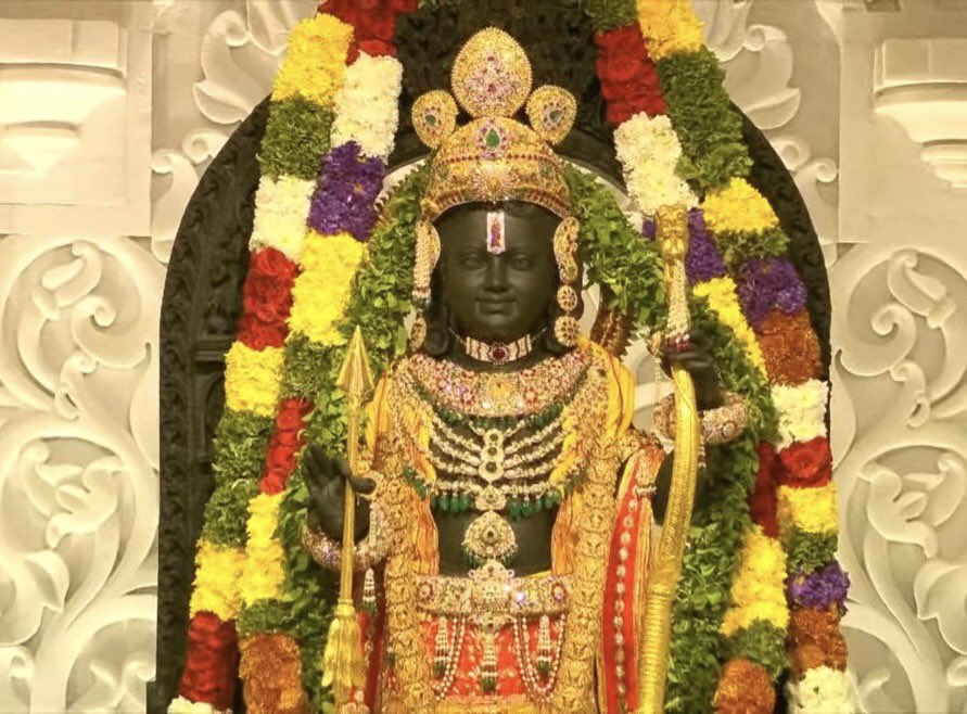 amshekargoud's tweet photo. 🙏🎊జగమంతా రామమయం🎊🙏 https://t.co/xLKfiPM2Cl