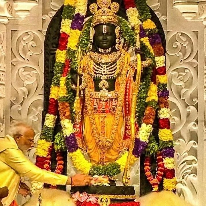 msgoudu's tweet image. #RamMandirPranPrathistha