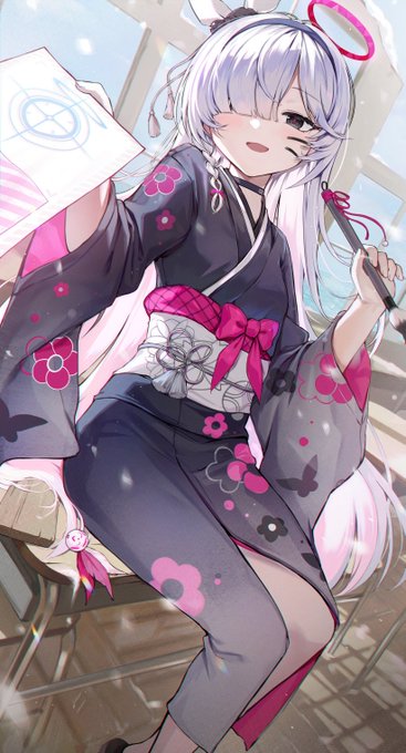 #ブルアカ #プラナ 「 …今年もよろしくお願いします!先生 」