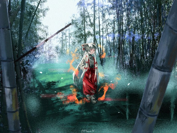 藤原妹紅
 #東方Project 