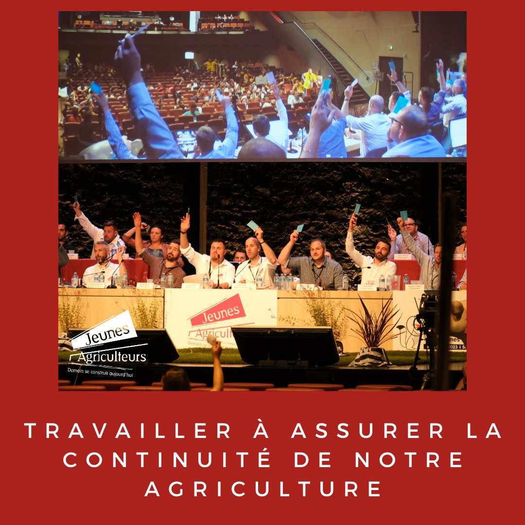[Semaine de l'Adhésion]
Adhérer à JA c'est : "Travailler à assurer la continuité de notre agriculture"
#jeunesagriculteurs #janpdc #agri #syndicat #adhérent